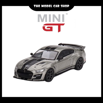 [MINI GT] Shelby GT500 SE Wide Body Pepper - Gray Metallic (LHD)