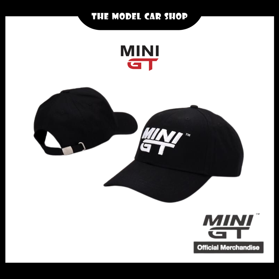 [MINI GT] Official Merchandise MINI GT Cap - Black (one size fit most)