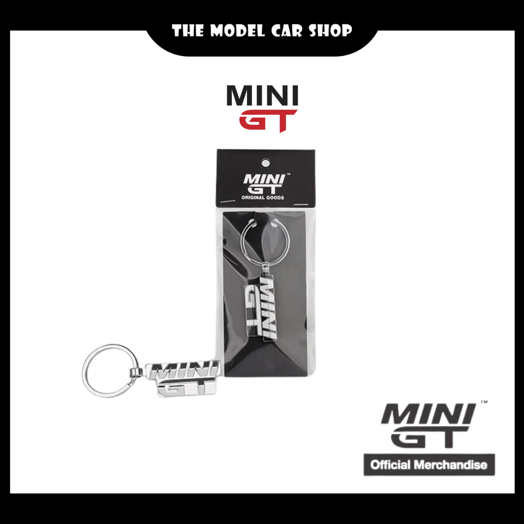 [MINI GT] Official Merchandise Mini GT Keychain - Metal Logo