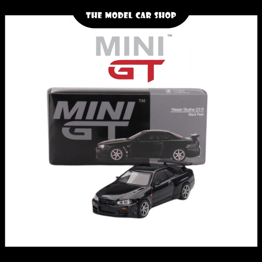 [MINI GT] Nissan Skyline GT-R (R34) V-Spec - Black Pearl
