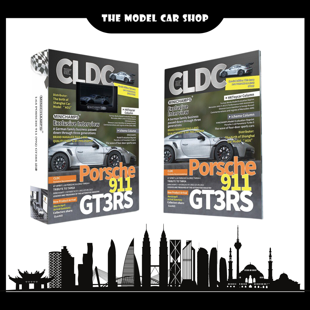 [CLDC] Exclusive Magazine VOL2 with Minichamps Porsche 911 GT3 RS English Version