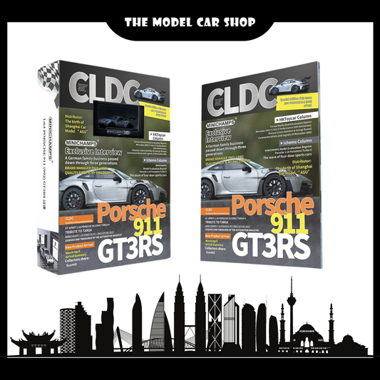[CLDC] Exclusive Magazine VOL2 with Minichamps Porsche 911 GT3 RS English Version