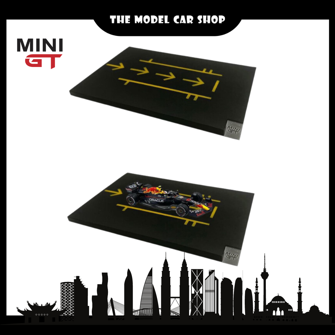 [MINI GT] Oracle Red Bull Racing RB18 2022 Abu Dhabi GP Pit Crew Set - Limited Edition 5000 Sets