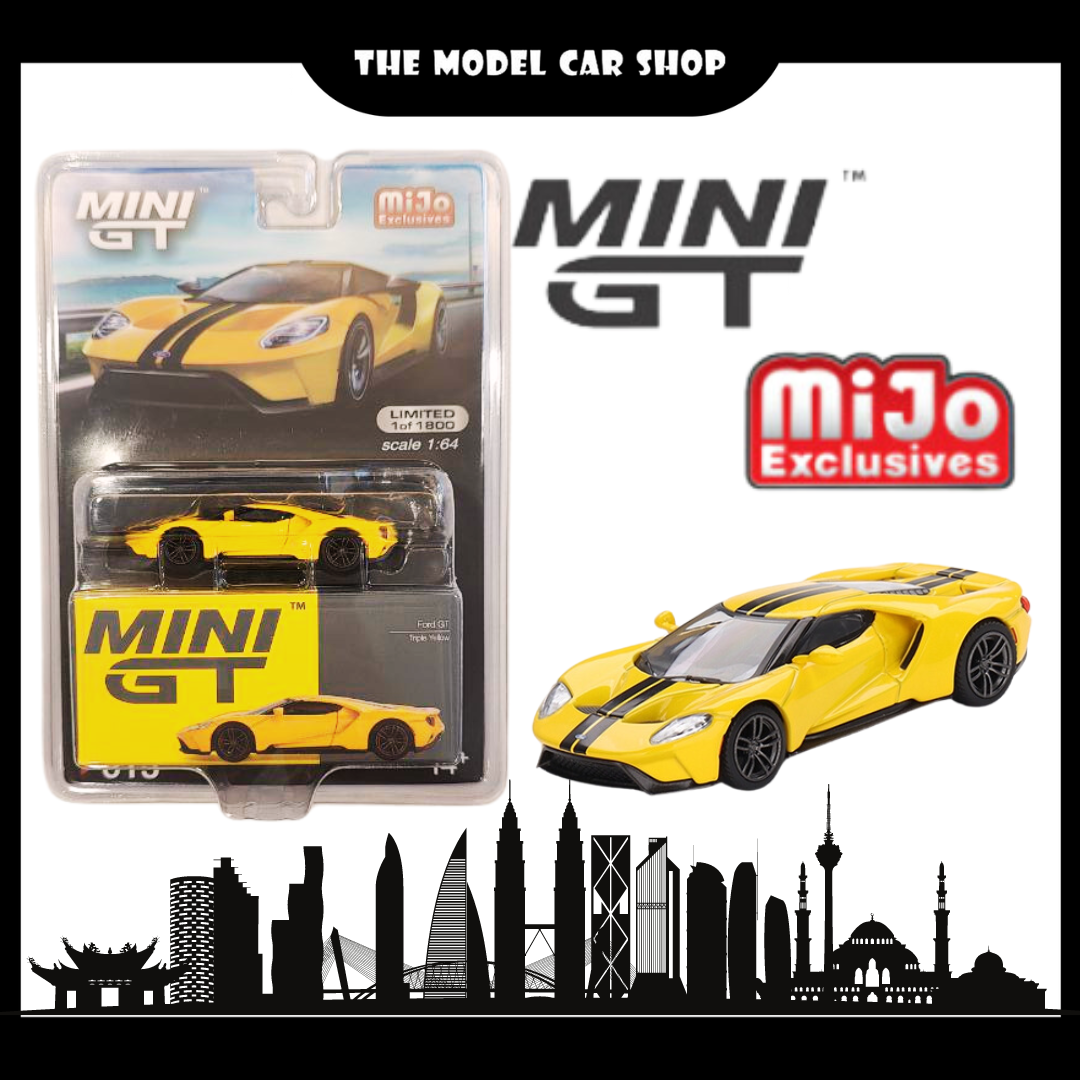 [MINI GT] Ford GT - Triple Yellow Mijo Exclusive