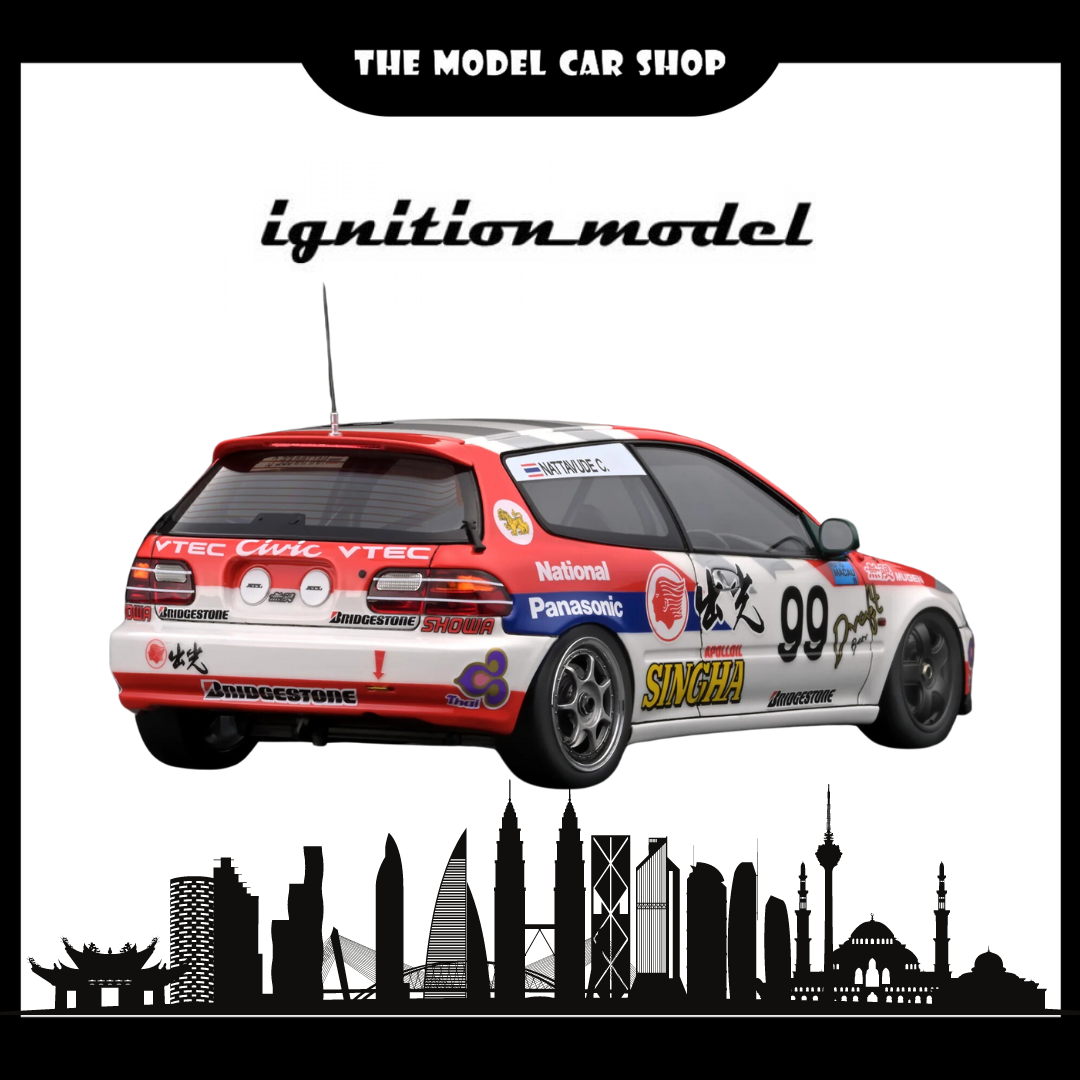 [Ignition Model] Idemitsu Motion Civic (#99) 1994 Macau Cup Race