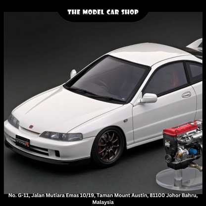 [Ignition Model] Honda Integra (DC2) Type R - Pearl White With B18C VTEC Engine