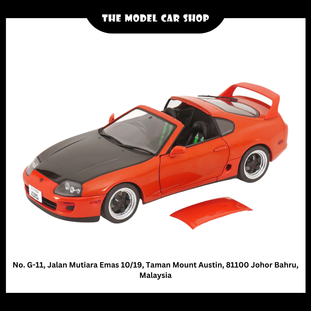 [Solido] Toyota Supra MK4 (A80) Street Fighther Orange 1993