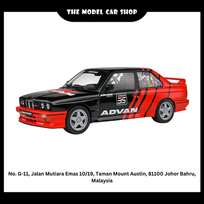 [Solido] BMW E30 Drift Team Black 1990