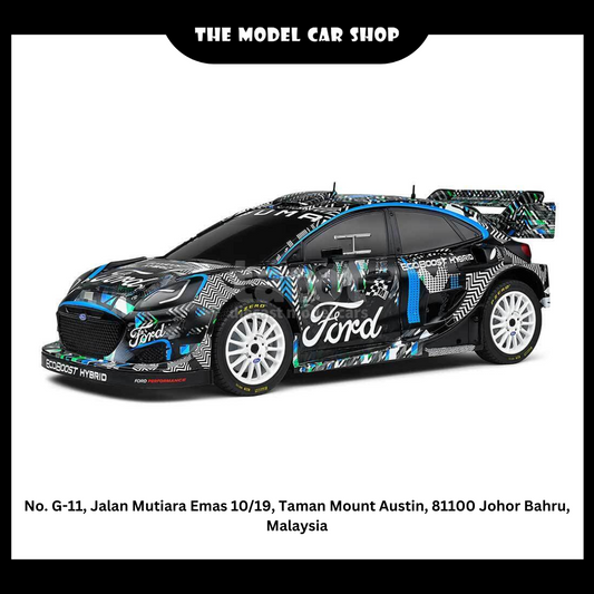 [Solido] Ford Puma Rally 1 Hybrid Black Good Wood Festival Of Speed 2021