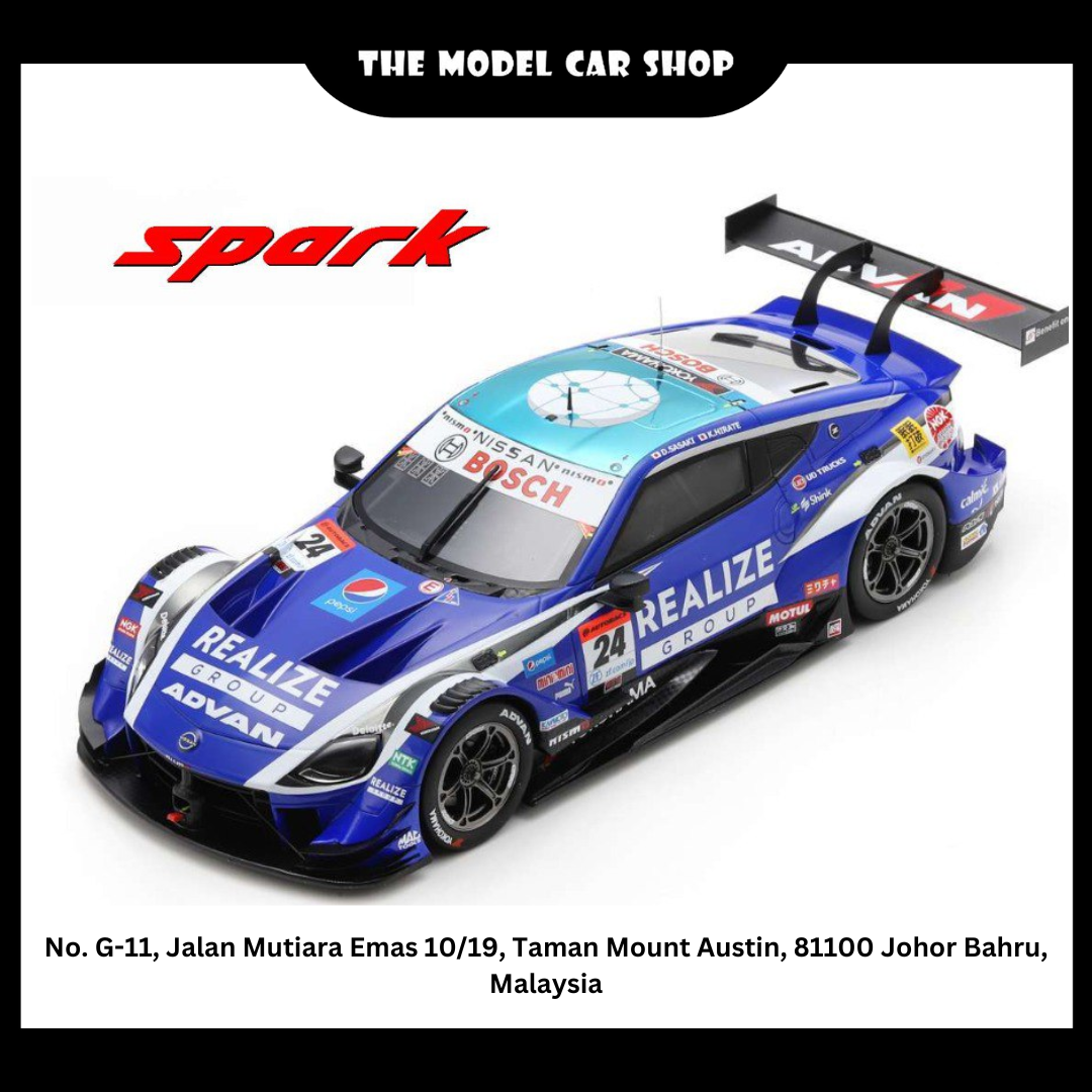 [SPARK] REALIZE Corporation ADVAN Z No.24 KONDO RACING GT500 SUPER GT 2023 Daiki Sasaki - Kohei Hirate