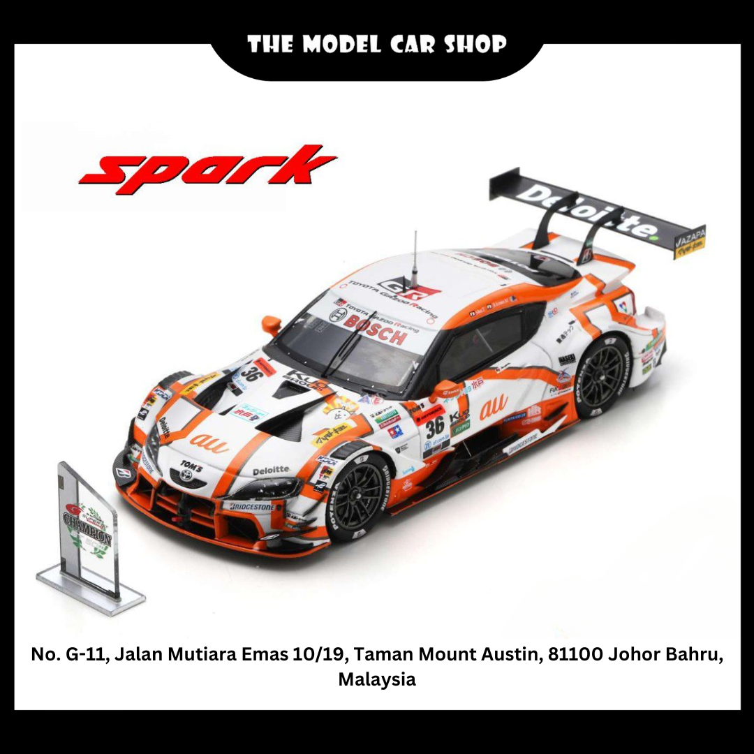 [SPARKY] TOM'S GR Supra No.36 TGR TEAM au TOM'S Champion GT500 SUPER GT 2023 Sho Tsuboi - Ritomo Miyata