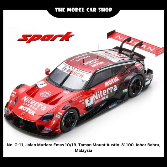 [SPARK] Niterra MOTUL Z No.3 NDDP RACING GT500 SUPER GT 2023 Katsumasa Chiyo - Mitsunori Takaboshi