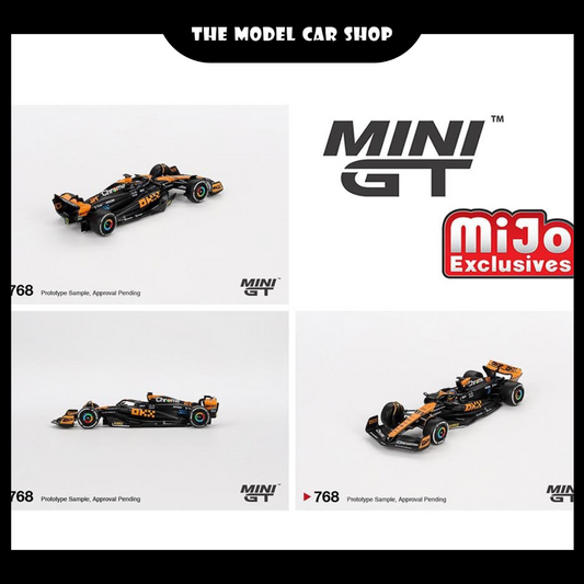 [MINI GT] McLaren MCL60 #81 Oscar Piastri 2023 F1 2023 Japanese GP 3rd Place Mijo Exclusive