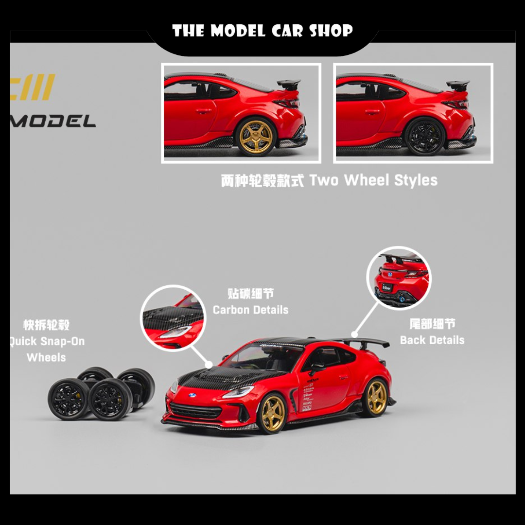 [CM Model] Subaru BRZ Varis BRZ ARISING-1 - Red
