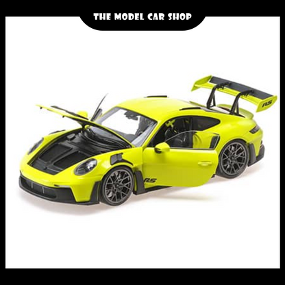 [Minichamps] Porsche 992 GT3RS Acid Green with Black Wheels