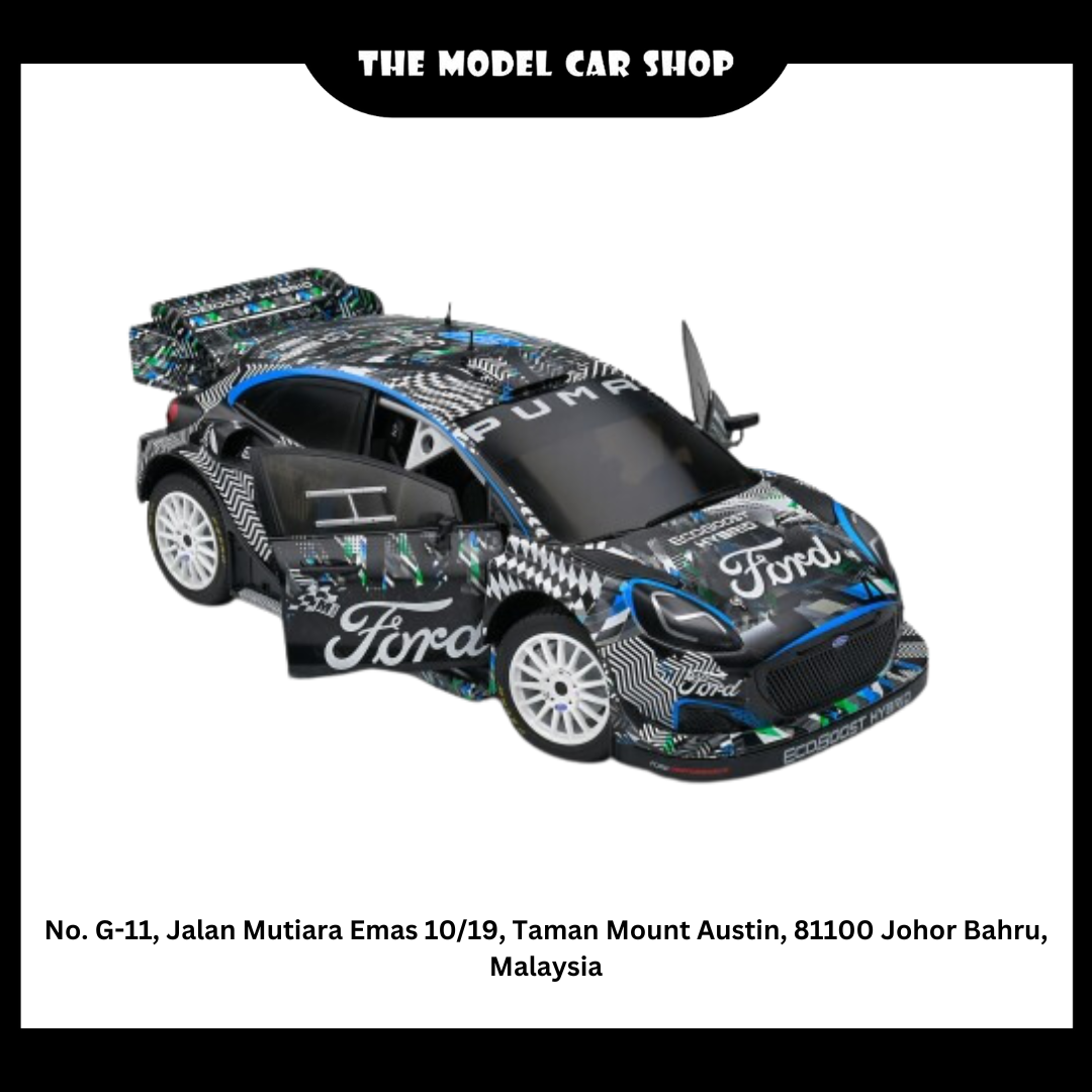 [Solido] Ford Puma Rally 1 Hybrid Black Good Wood Festival Of Speed 2021