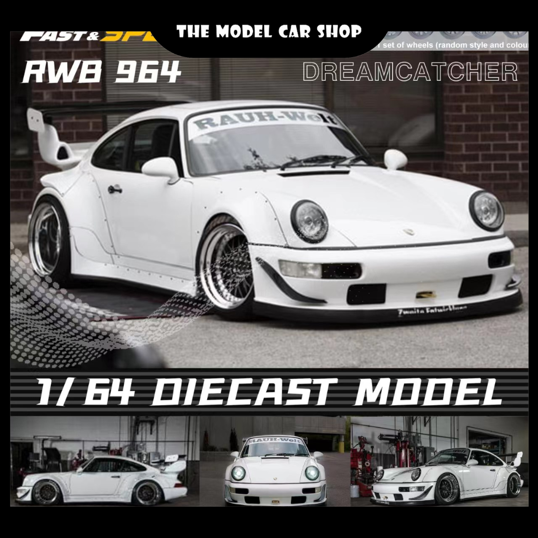 [Fast Speed] RWB 964 White Dreamcatcher GT Wing