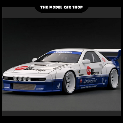 [Ignition Model] PANDEM RX-7 (FC3S) - White/Blue