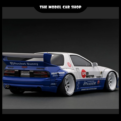 [Ignition Model] PANDEM RX-7 (FC3S) - White/Blue