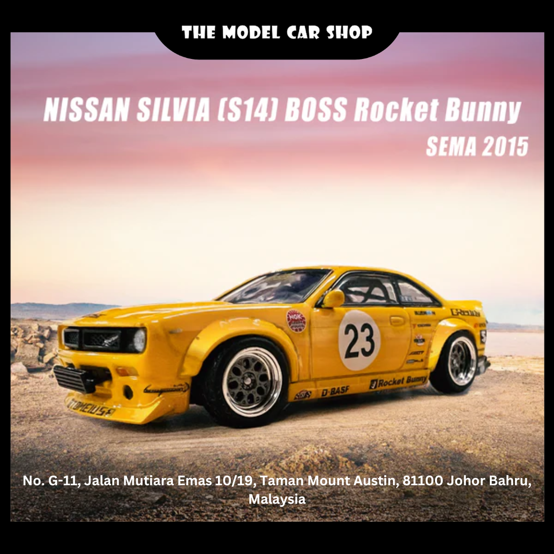 [INNO64] Nissan Silvia (S14) BOSS "ROCKET BUNNY" SEMA 2015