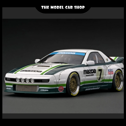 [Ignition Model] PANDEM RX-7 (FC3S) - White/Green