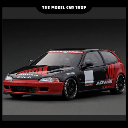 [Ignition Model] Honda Civic (EG6) - Black/Red