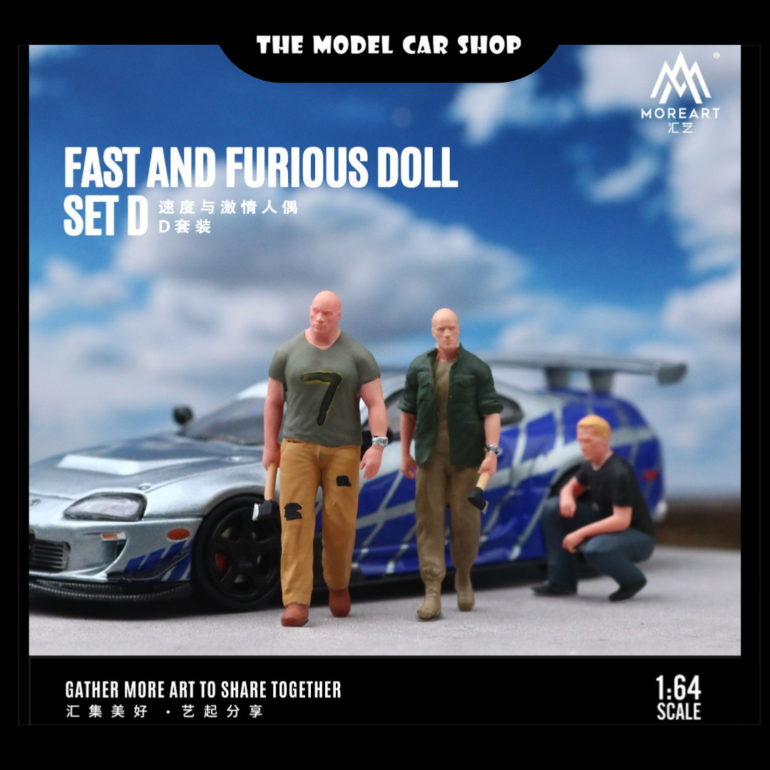 [More Art] Fast & Furious Figure, Set D