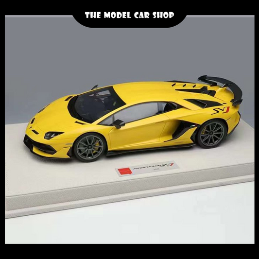 [Make Up] Lamborghini Aventador SVJ 2018 (Nireo Wheel) - Pearl Yellow