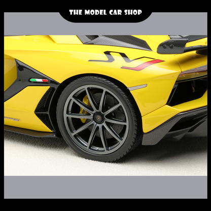 [Make Up] Lamborghini Aventador SVJ 2018 (Nireo Wheel) - Pearl Yellow