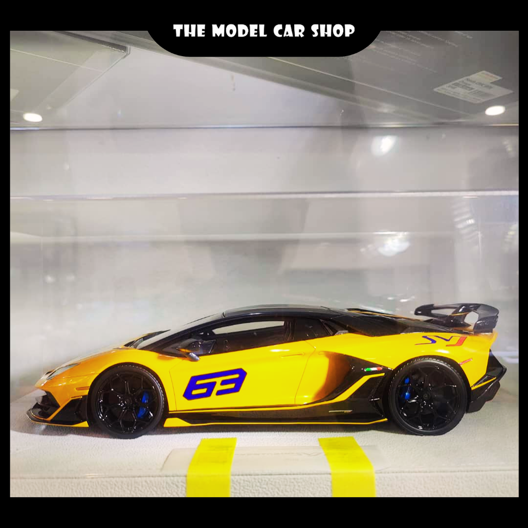 [Make Up] Lamborghini Aventador SVJ 63 2018 (Leirion Wheel) - Giallo Zlivagar