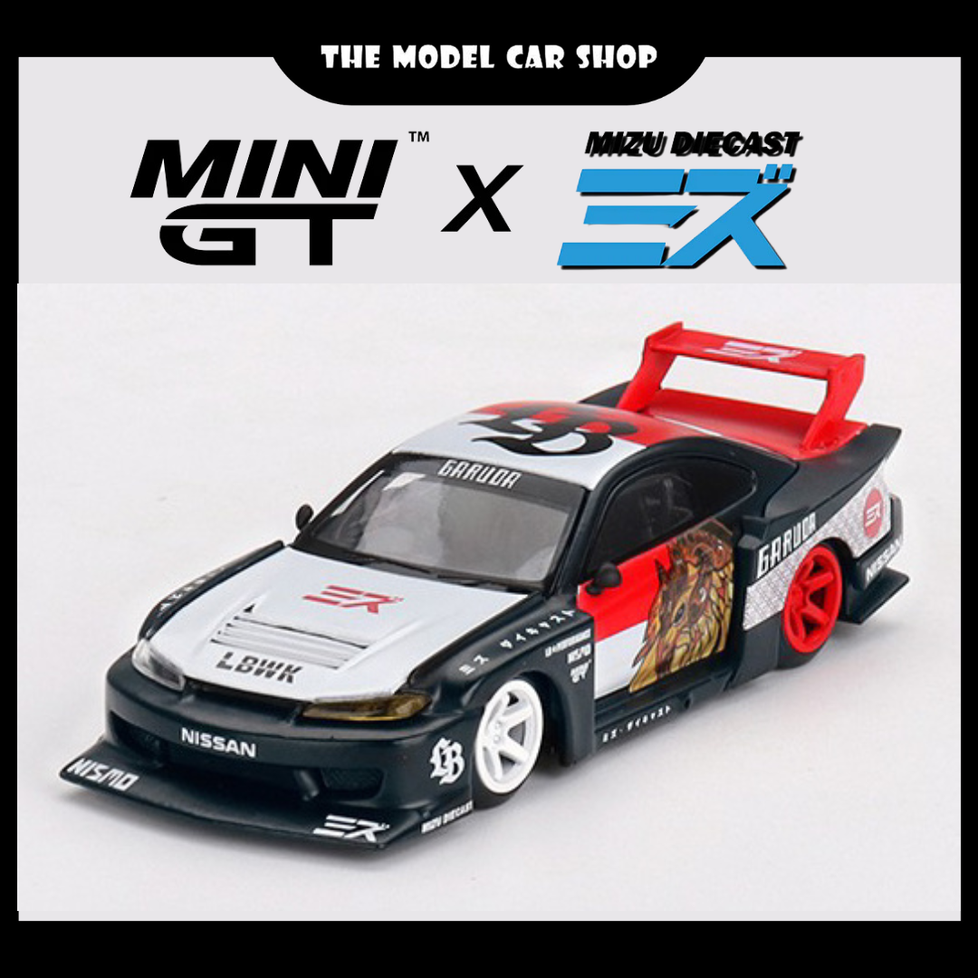 [MINI GT x MIZU DIECAST] Nissan LB-Super Silhouette S15 SILVIA “Garuda”