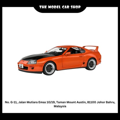 [Solido] Toyota Supra MK4 (A80) Street Fighther Orange 1993