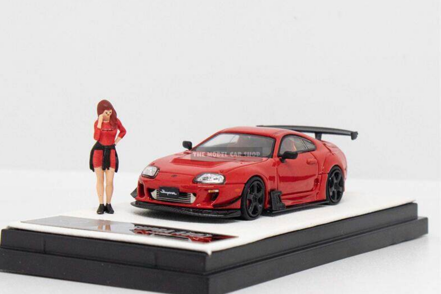 [Time Micro] Supra A80 Red with Figure