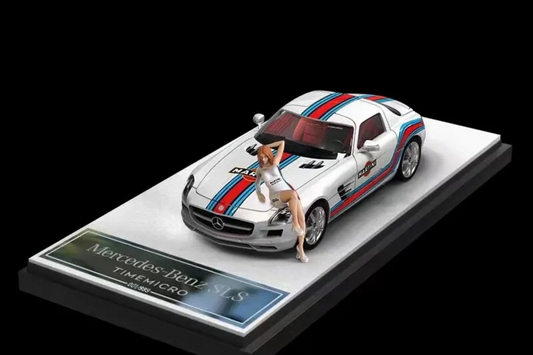 [Time Micro] Mercedes SLS AMG Martini with Figure