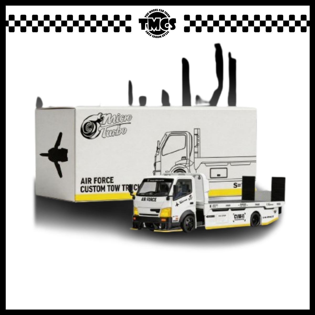 [Micro Turbo] 1:64 Custom Hauler - Air Force