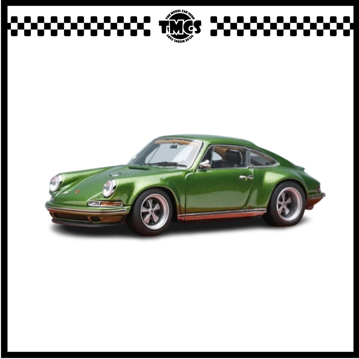 [Titan64] 1:64 Singer 911 (964) Coupe - Sherlock Green Rush (Green2)