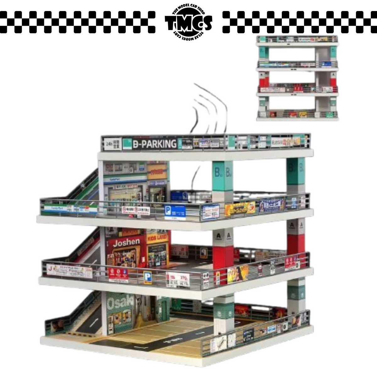[SCJ] 1:64 Diorama (73455) 4 Storey Car Park