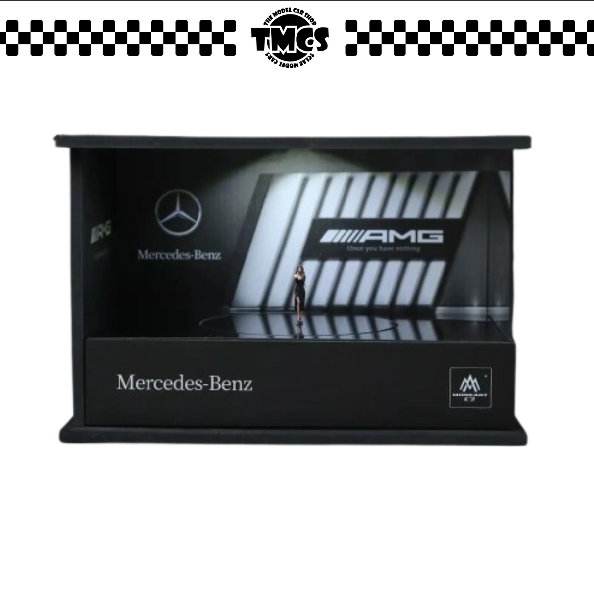 [More Art] 1:64 Diorama Turn-able Display Platform - AMG