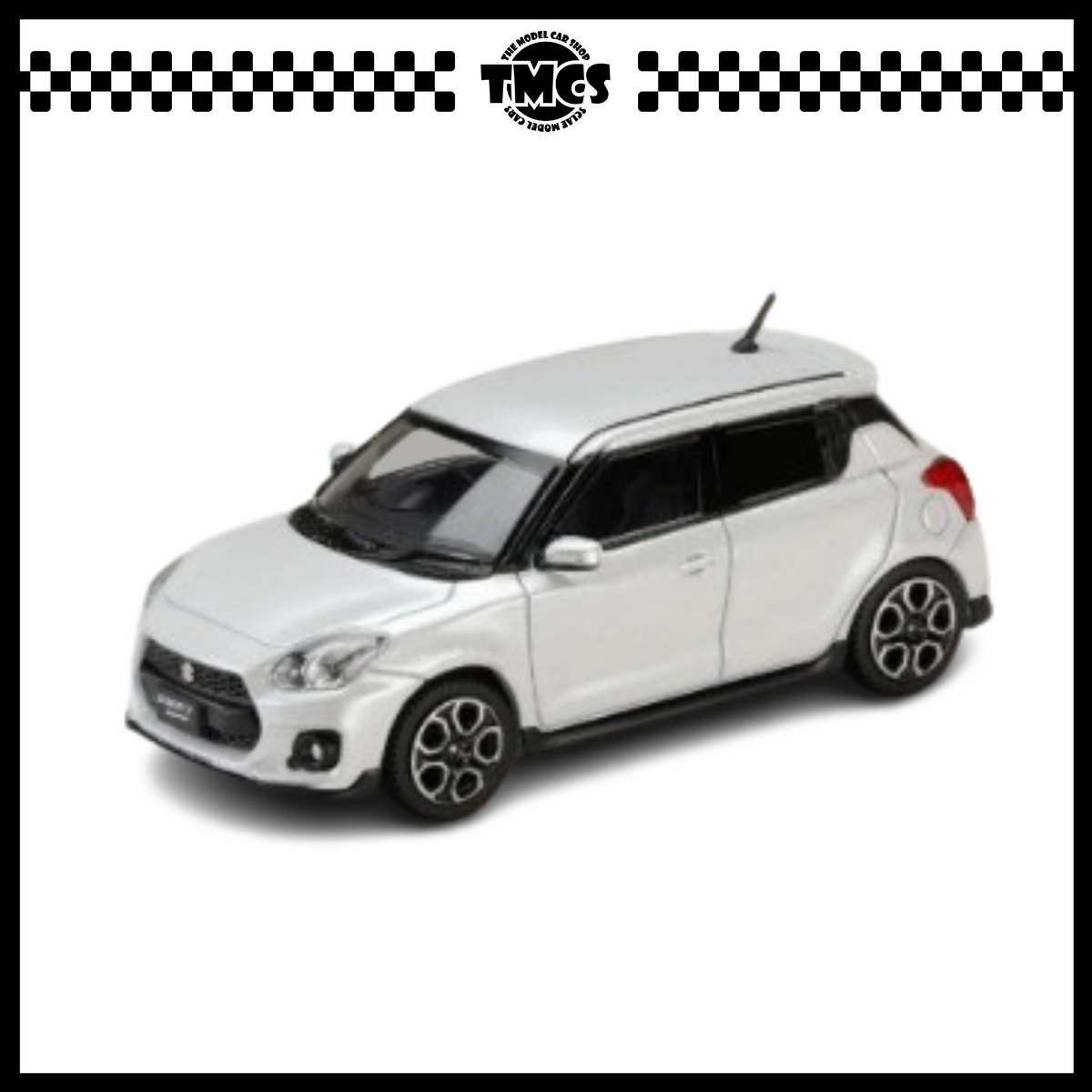 [Hobby Japan] 1: 64 Suzuki Swift Sport ZC33S - Pure White Pearl (ZVR)