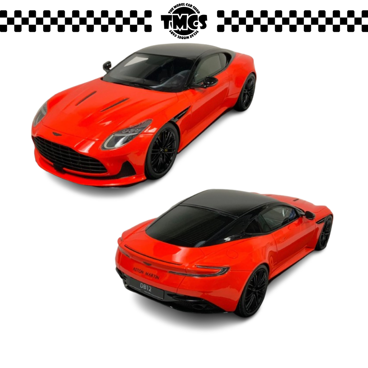 [Motorhelix] 1:18 Aston Martin DB12 - Orange