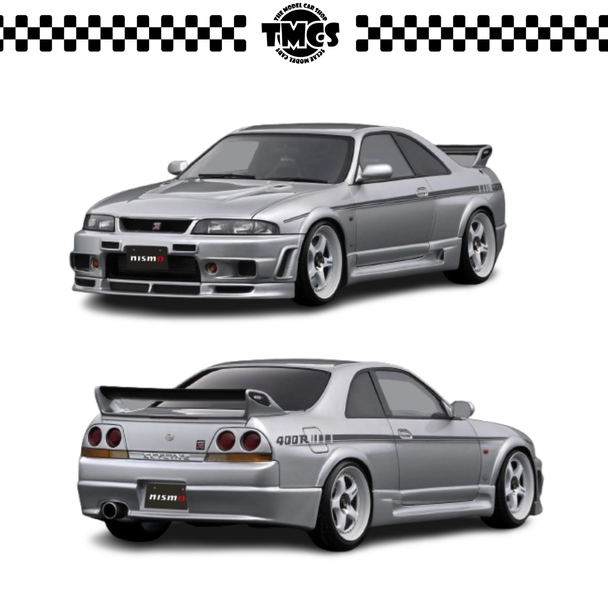 [Ignition Model] 1:18 Nissan Skyline NISMO 400R (BCNR33) - Silver