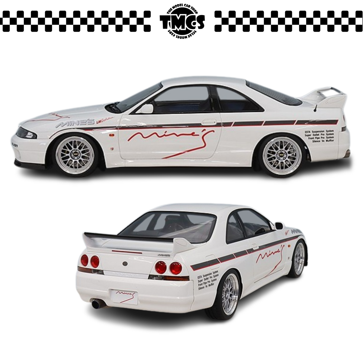 [Make Up] 1:18 EDILION Mine's Nissan Skyline GT-R (BCNR33) V-Spec N1