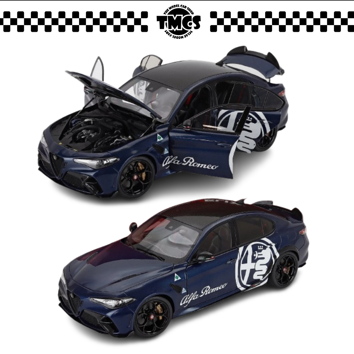 [Motorhelix] 1:18 Alfa Romeo Giulia GTA - Misano Blue