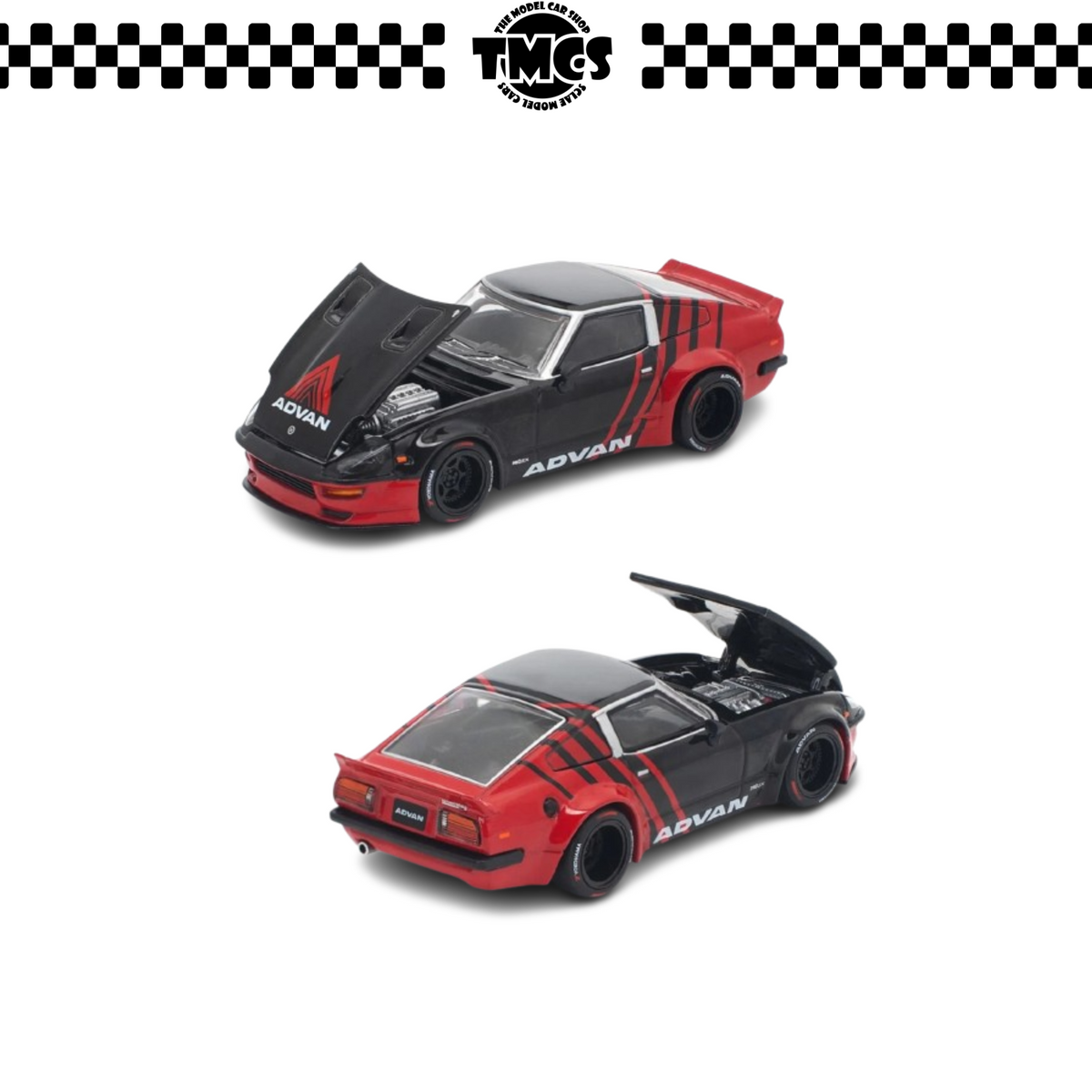 [Pop Race] 1:64 Pandem Datsun 280ZX - Advan
