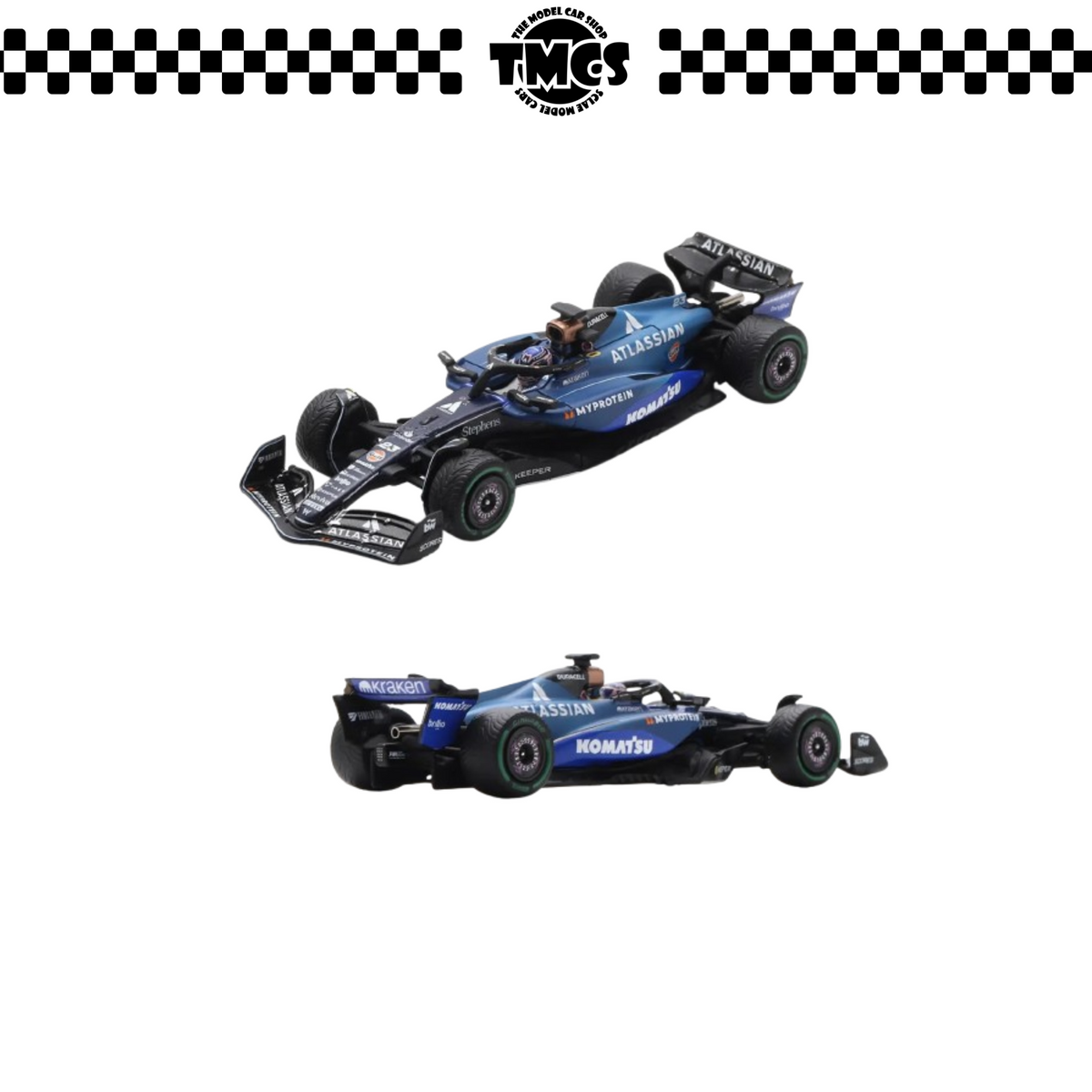 [Sparky] 1:64 Williams FW47 No. 23 Williams Racing 5th Australian GP 2025 - Alexander Albon