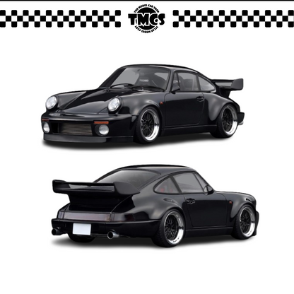[Ignition Model] 1:18 Porsche Blackbird (964) - Black 湾岸Midnight