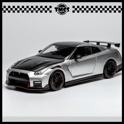 [Motorhelix] 1:18 Nissan GT-R Nismo (R35) Special Edition 2022 -  Ultimate Metal Silver