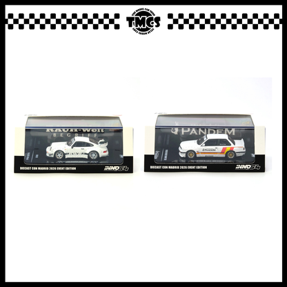 [INNO64] 1:64 Combo Set DIECAST CON MADRID 2026 Event Edition - RWB 930 + Pandem Rocket Bunny E30