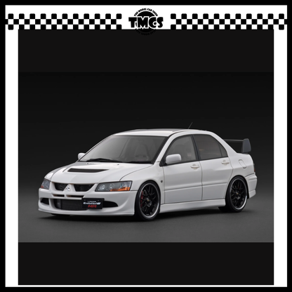 [Ignition Model 1:18 Mitsubishi Lancer Evolution VIII MR (CT9A) - White