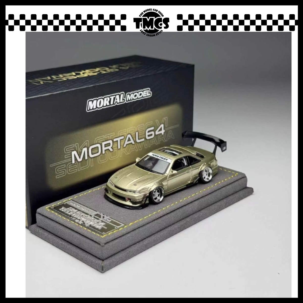 [Mortal] 1:64 Nissan Silvia S14 GT-SPEC V1